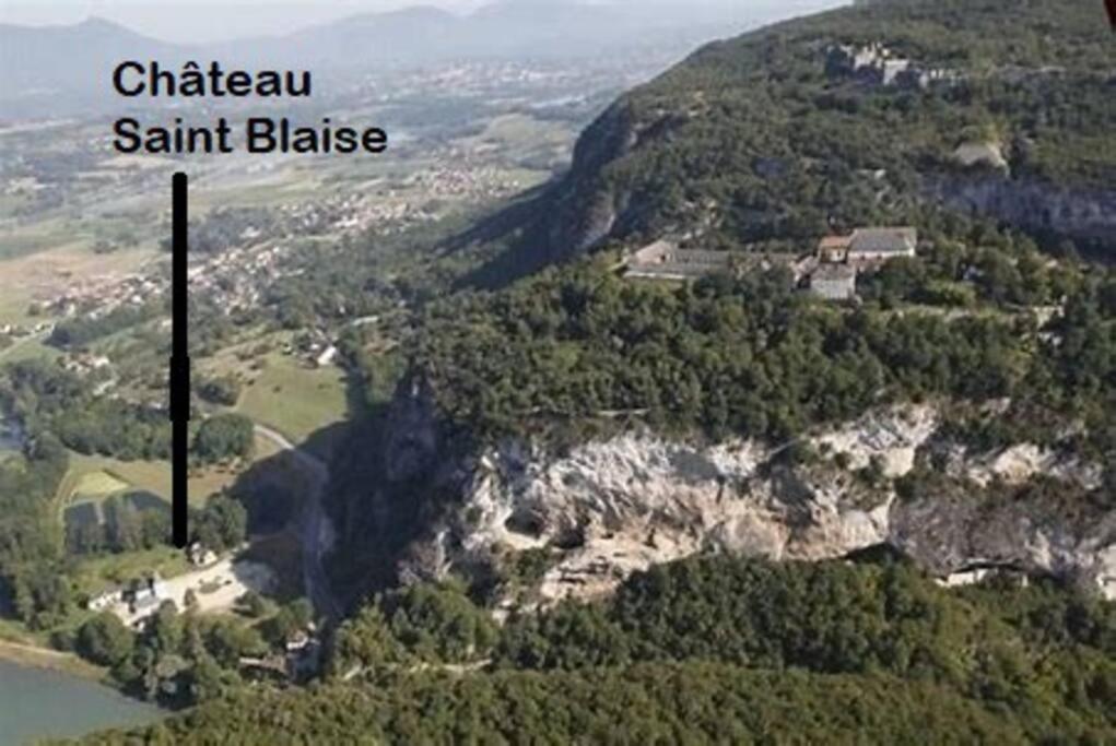 Au Chateau Saint Blaise Virignin Екстер'єр фото